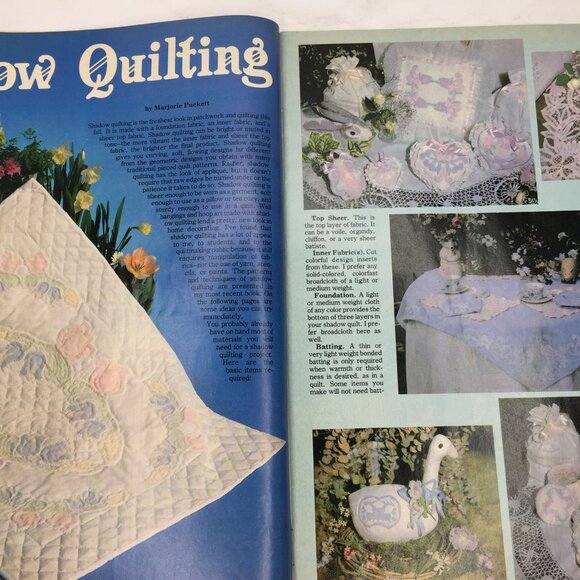Quilters Newsletter Magazine October 1983 Issue No 156 Quilting Patterns - Picture 6 of 13